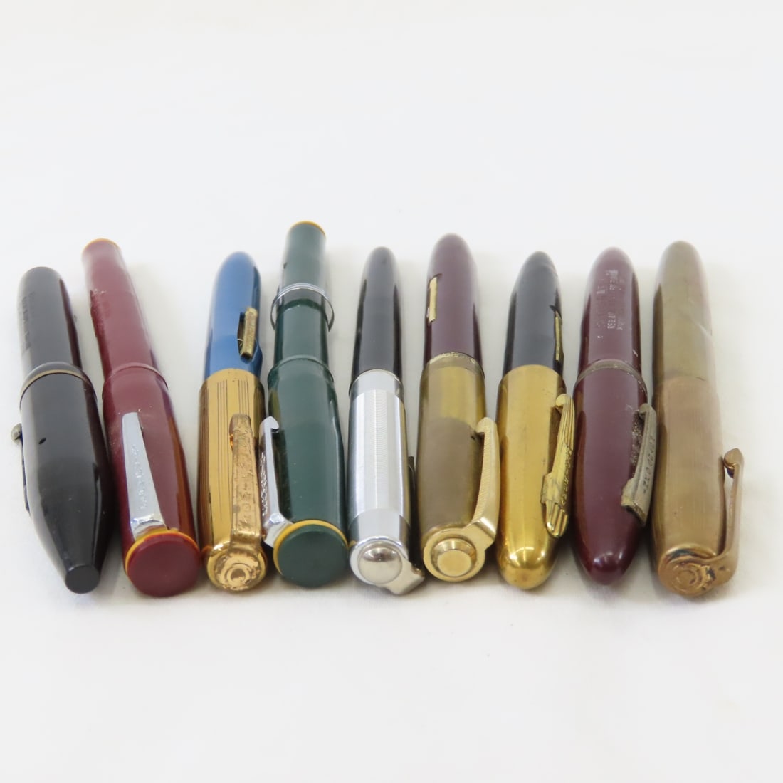 9 Vintage Lever Fill Fountain Pens- Inkograph - 2