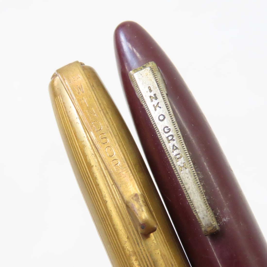 9 Vintage Lever Fill Fountain Pens- Inkograph - 8