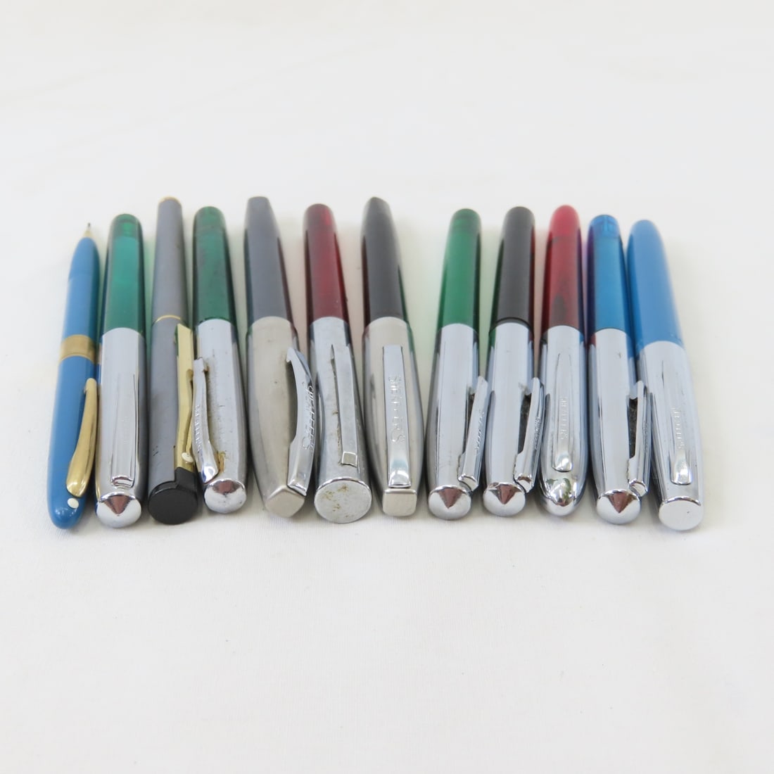 11 Sheaffer's Fountain Pens & Pencil - 3