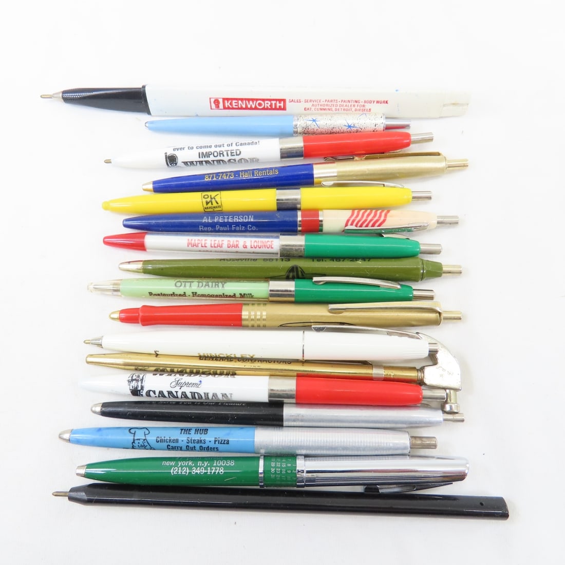 Vintage Advertising Pens- some Floaters - 12
