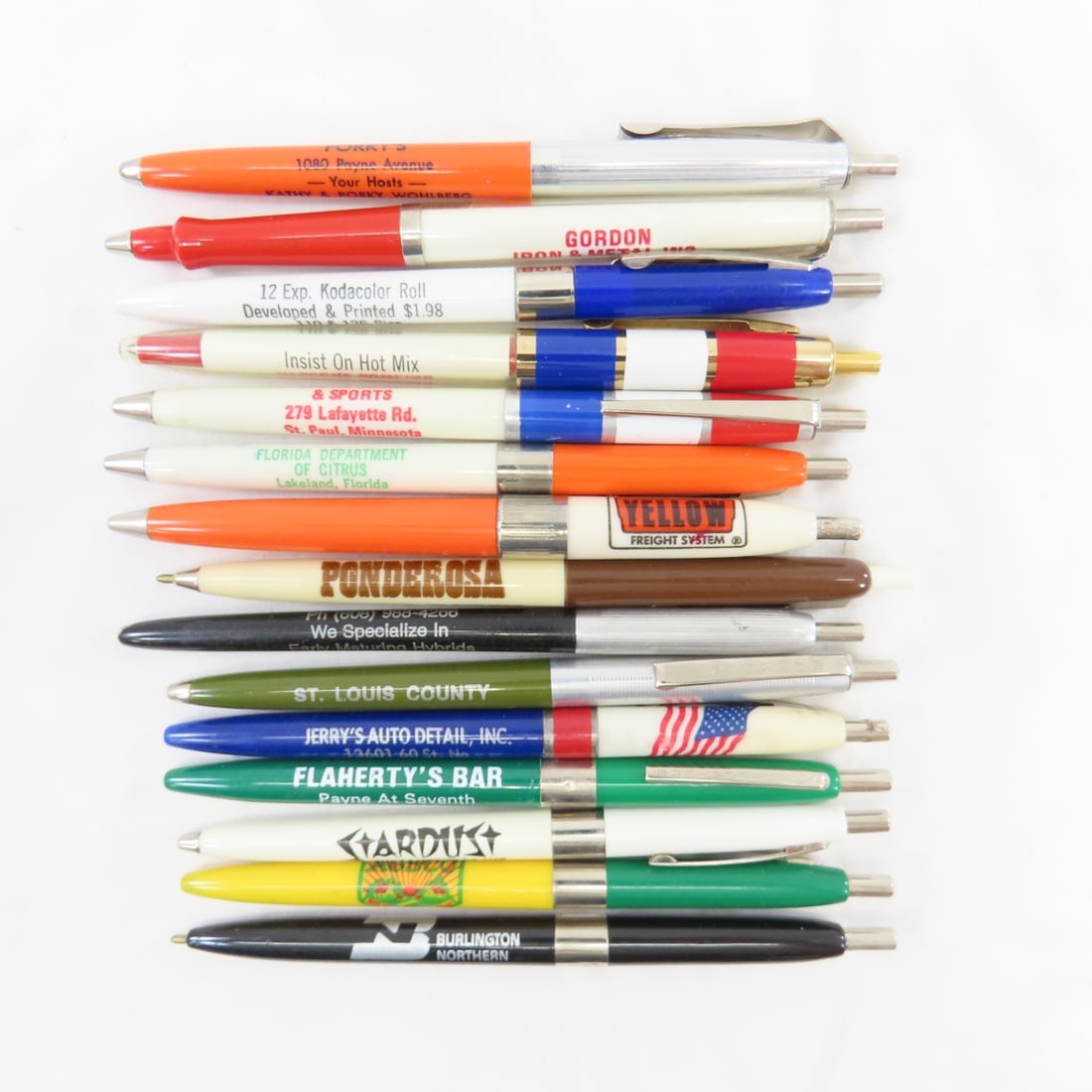 Vintage Advertising Pens- some Floaters - 3