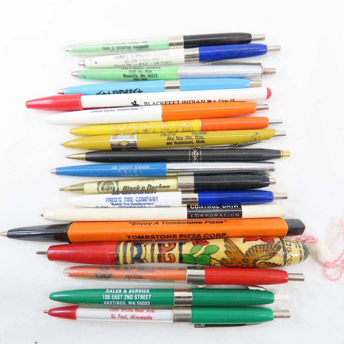 Vintage Advertising Pens- some Floaters - 8