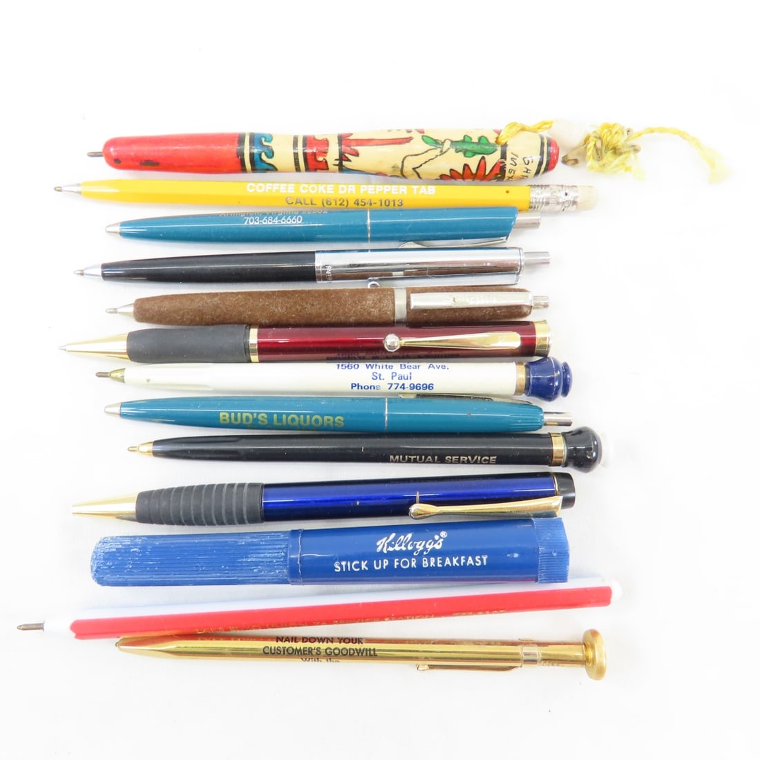 Vintage Advertising Pens- some Floaters - 9