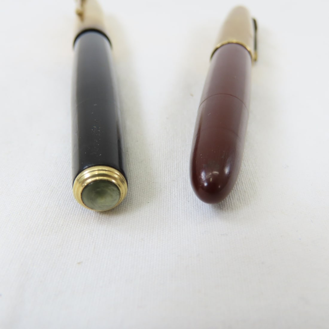 2 Parker 51 Vacumatic Fountain Pens- Gold Filled - 2