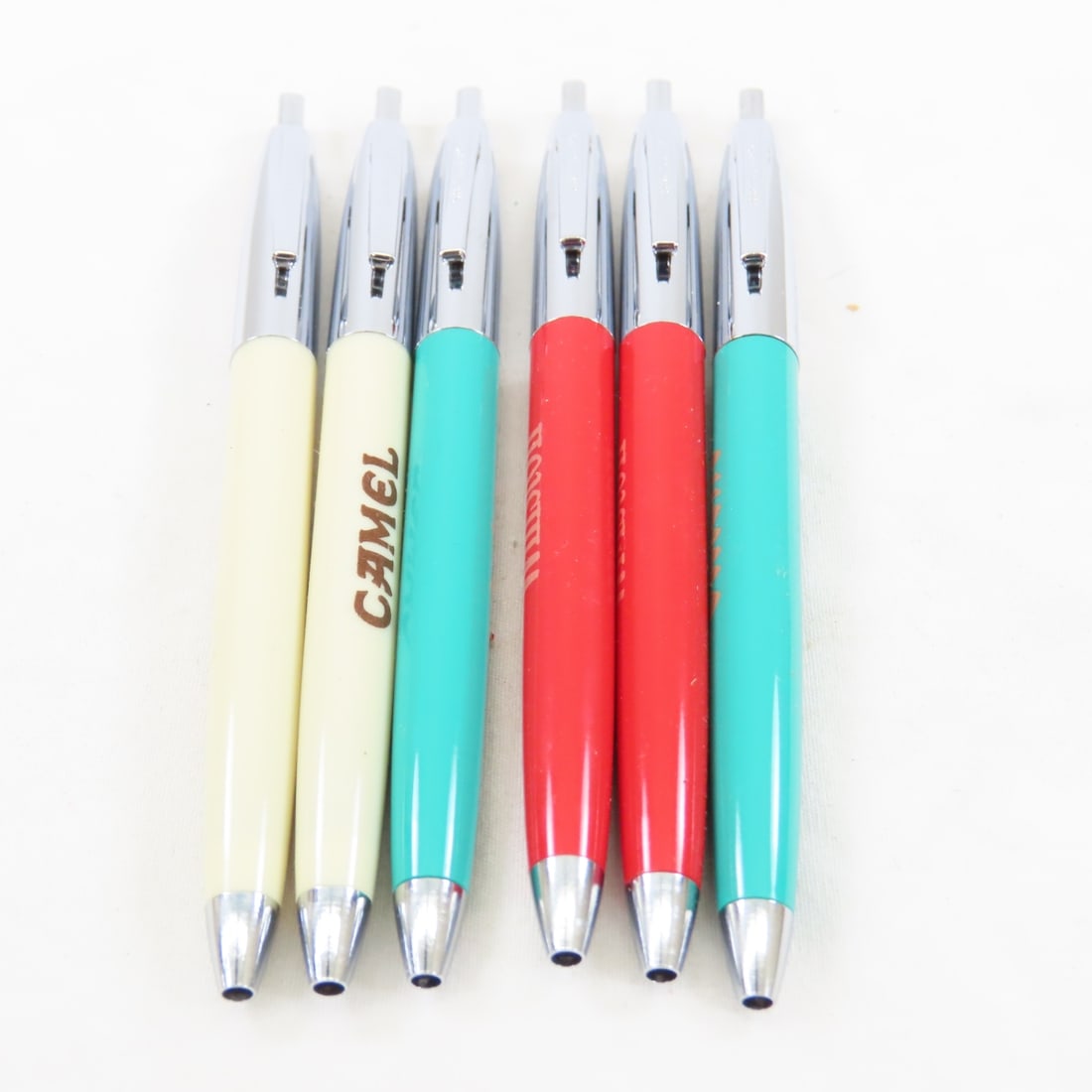 2 Camel, 2 Winston & 2 Salem Scheaffer's Pens - 2