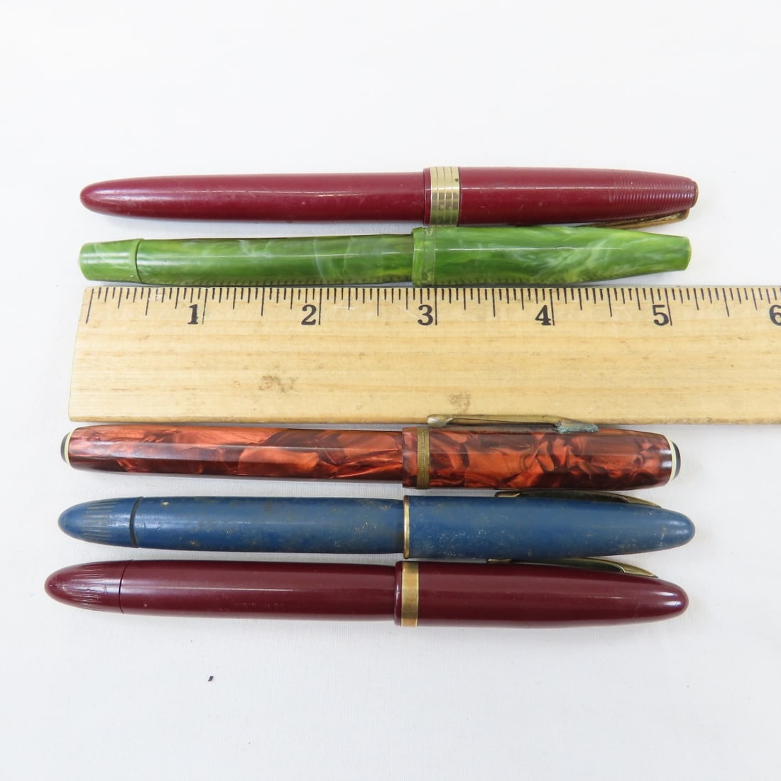 2 Sheaffer's, 2 Stratford & Wearever Fountain Pens - 16