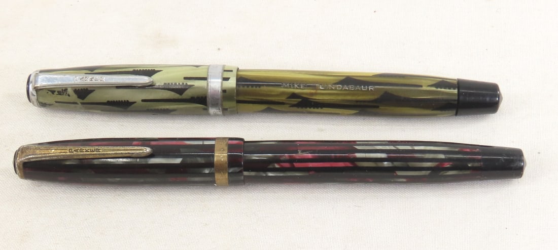 2 Parker Duofold Vacumatic Fountain Pens (1 of 11)