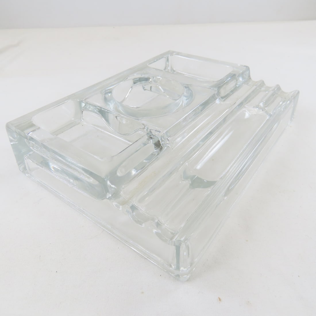 2 Sengbusch No. 56 Self-Closing Inkwells - 12