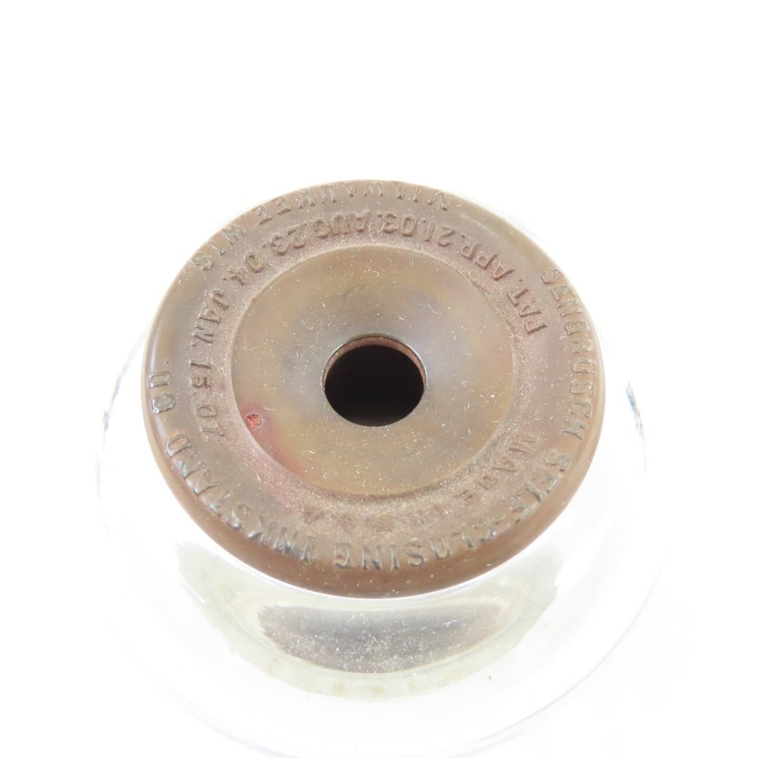 2 Sengbusch No. 56 Self-Closing Inkwells - 16