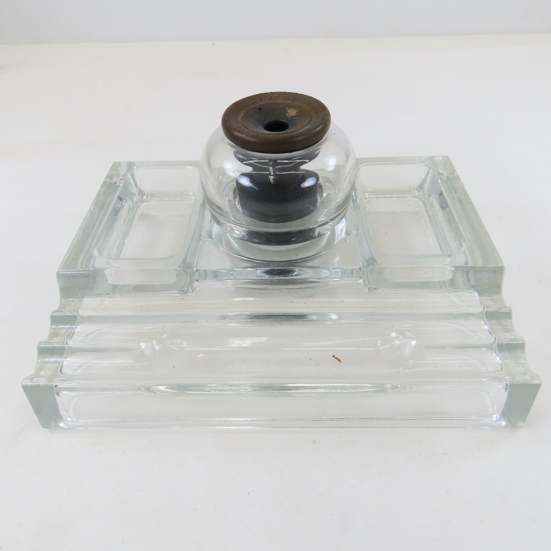 2 Sengbusch No. 56 Self-Closing Inkwells - 9