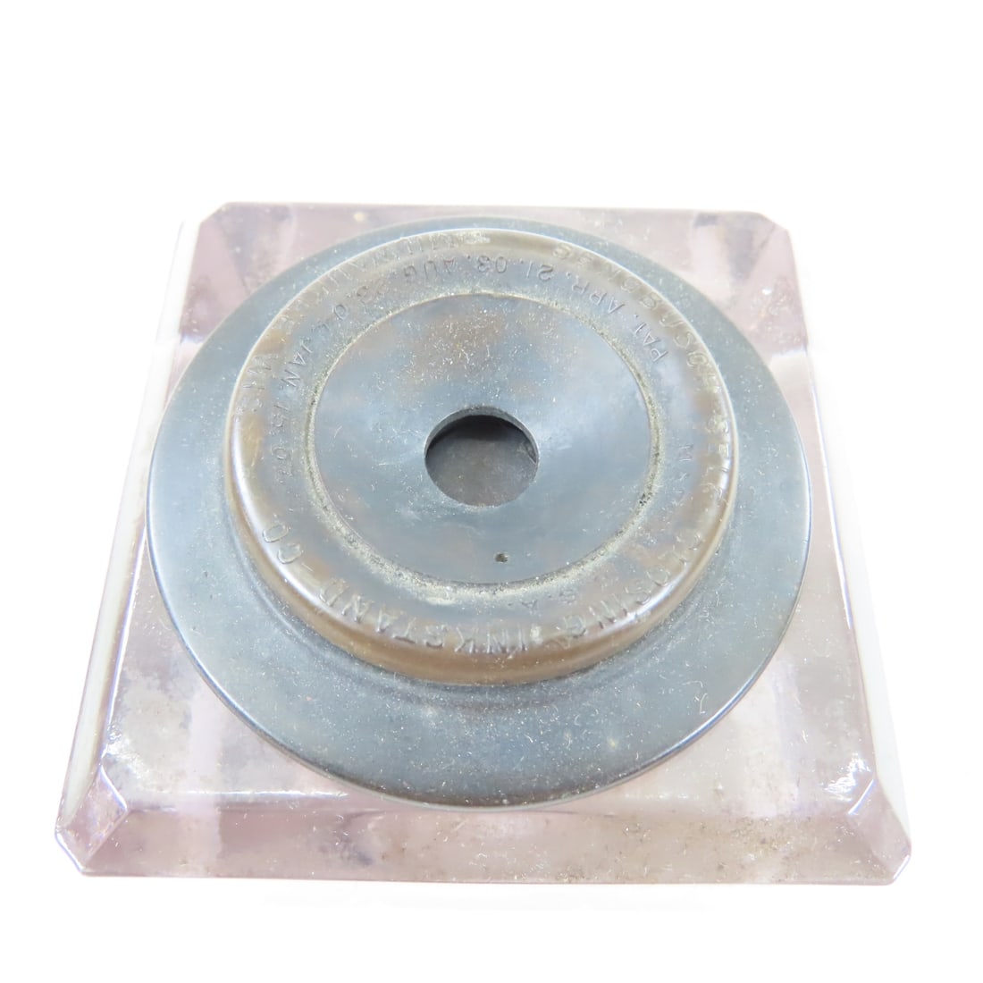 3 Sengbusch No. 51 Self-Closing Inkwells - 7