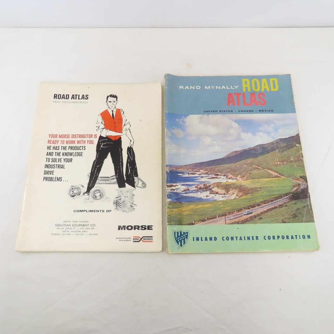 Vintage Road Atlases, Maps & 1939 Grease Master - 17