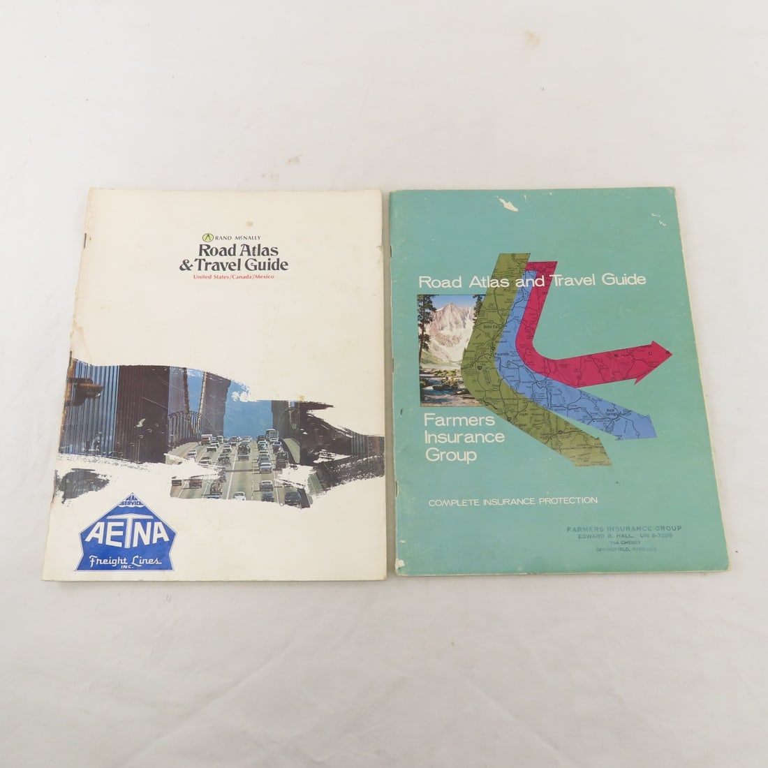 Vintage Road Atlases, Maps & 1939 Grease Master - 9