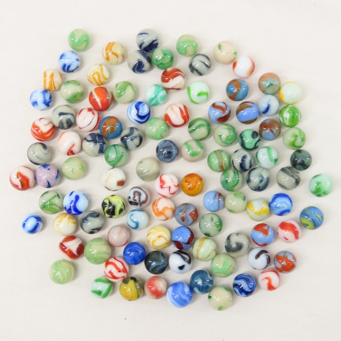 West Virginia Swirl Marbles - 1.3 Pounds (1 of 10)