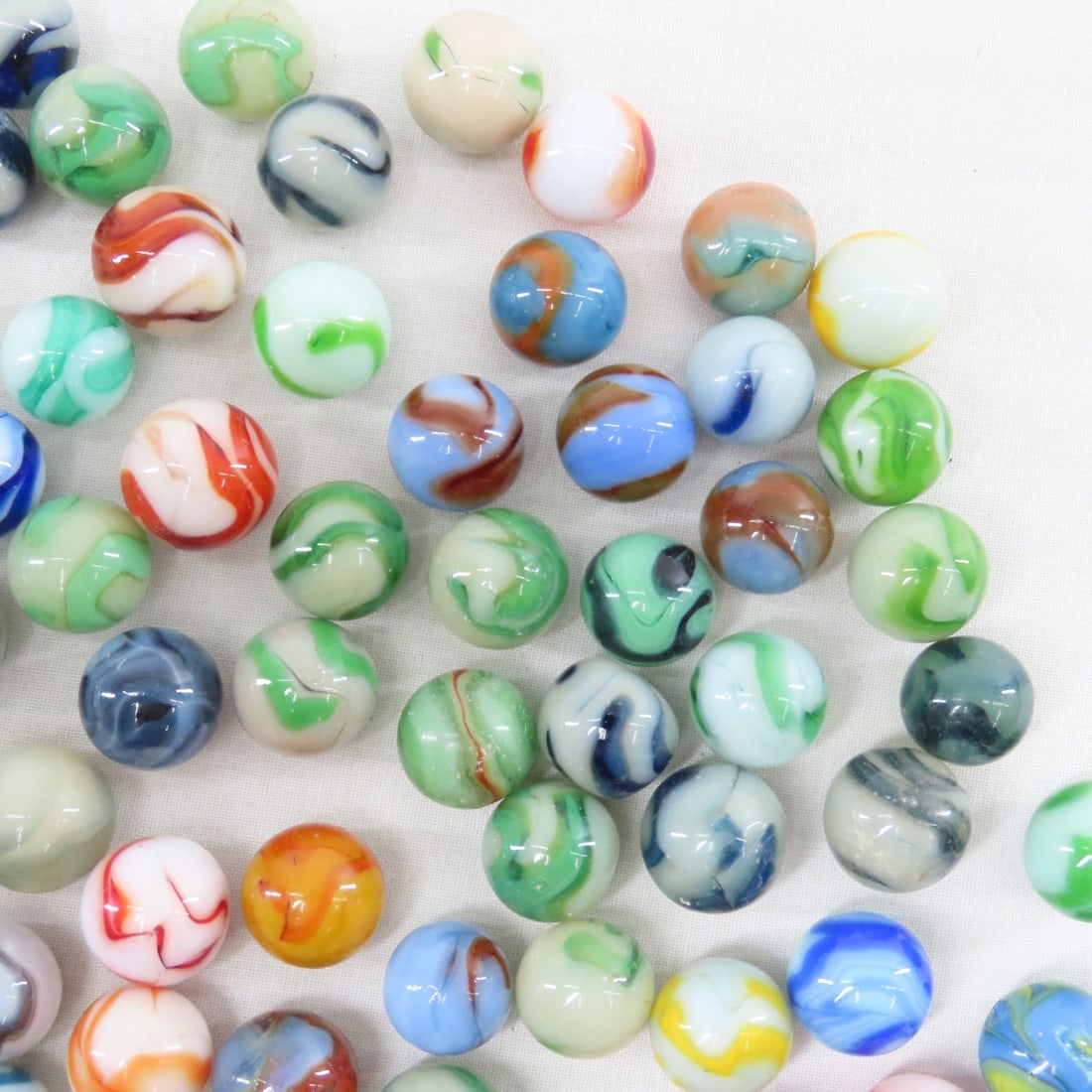 West Virginia Swirl Marbles - 1.3 Pounds - 3