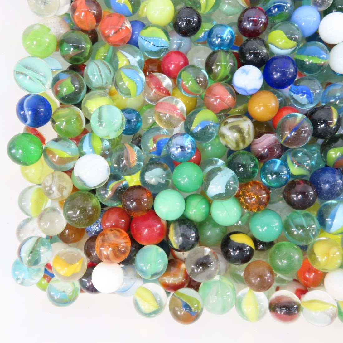 16 Pounds of Vintage & Modern Machine Made Marbles - 10