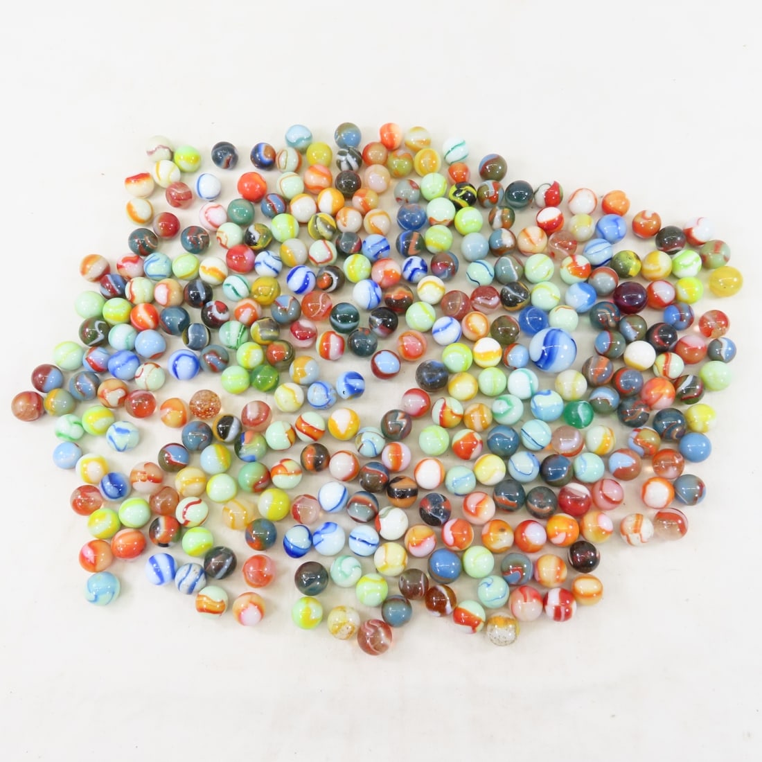 Over 3 Pounds Vintage Peltier Marbles - 2