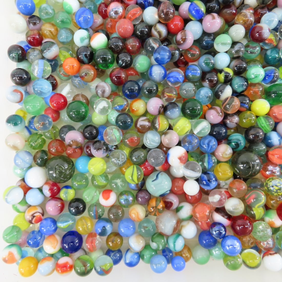 15 Pounds of Vintage & Modern Machine Made Marbles - 16