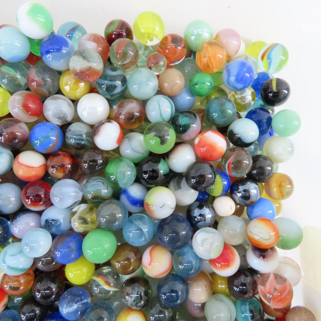 15 Pounds of Vintage & Modern Machine Made Marbles - 5
