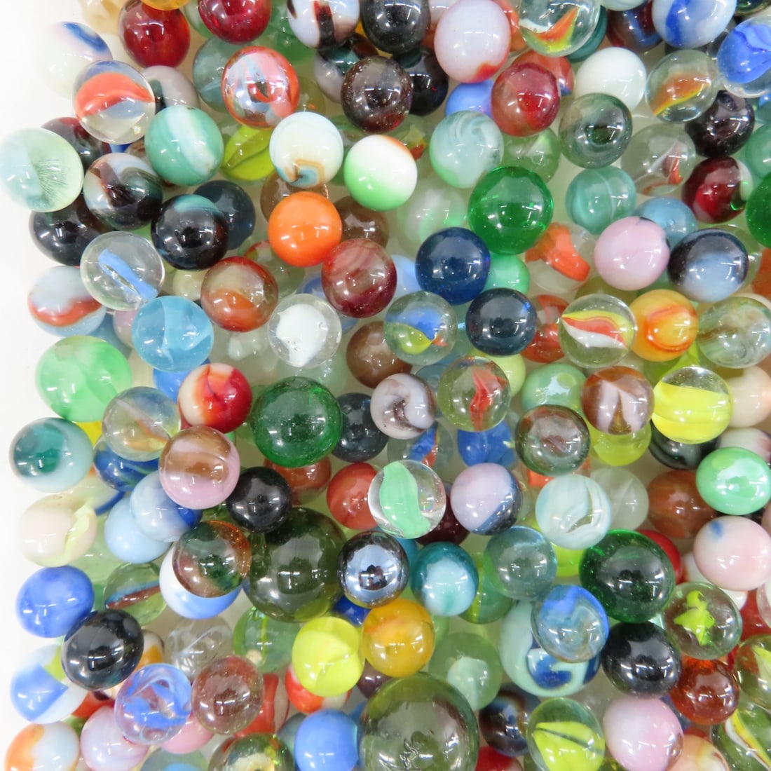 15 Pounds of Vintage & Modern Machine Made Marbles - 6