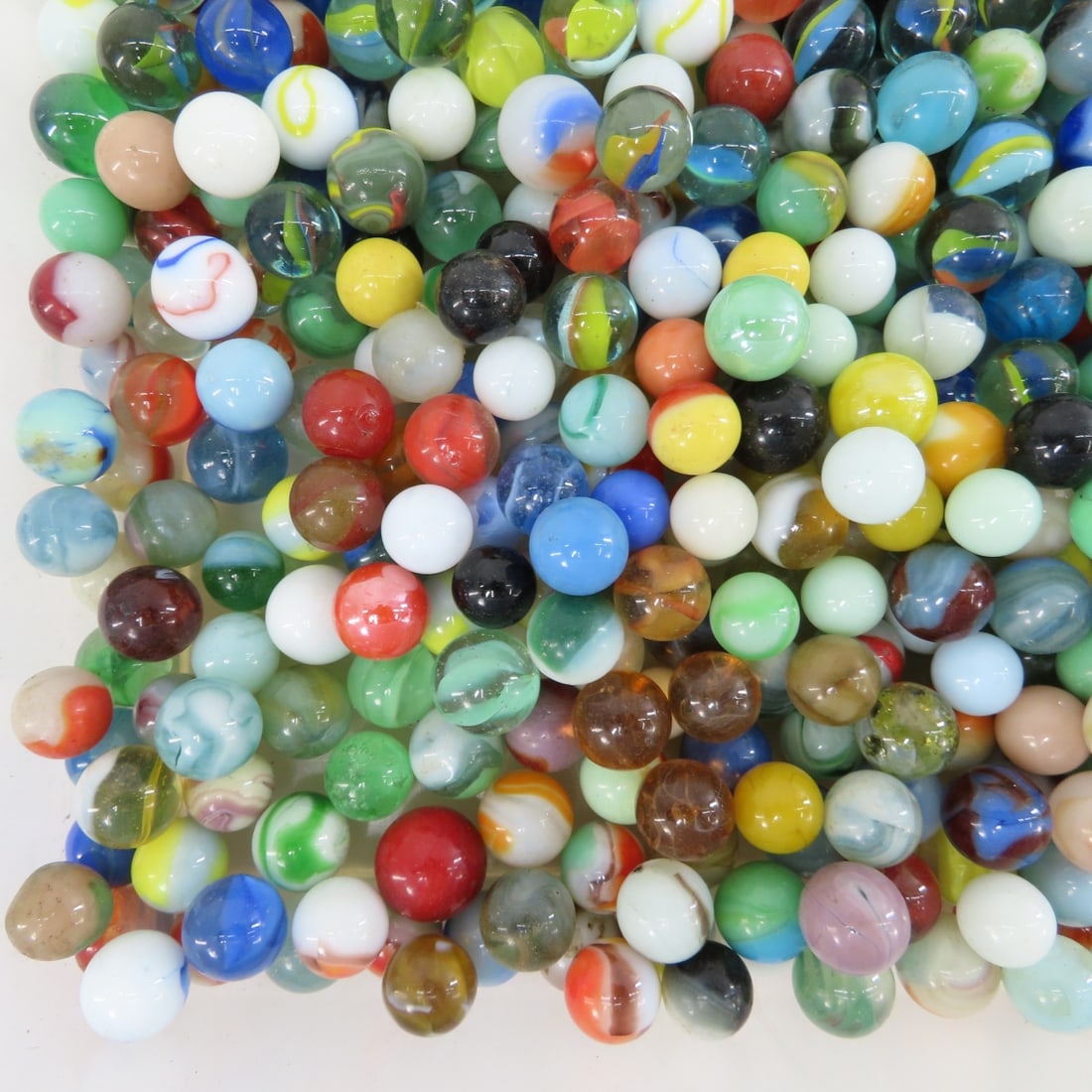 16 Pounds of Vintage & Modern Machine Made Marbles - 10