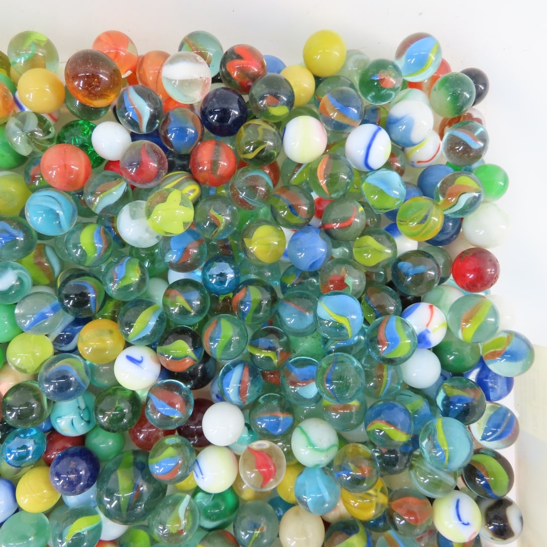 16 Pounds of Vintage & Modern Machine Made Marbles - 5