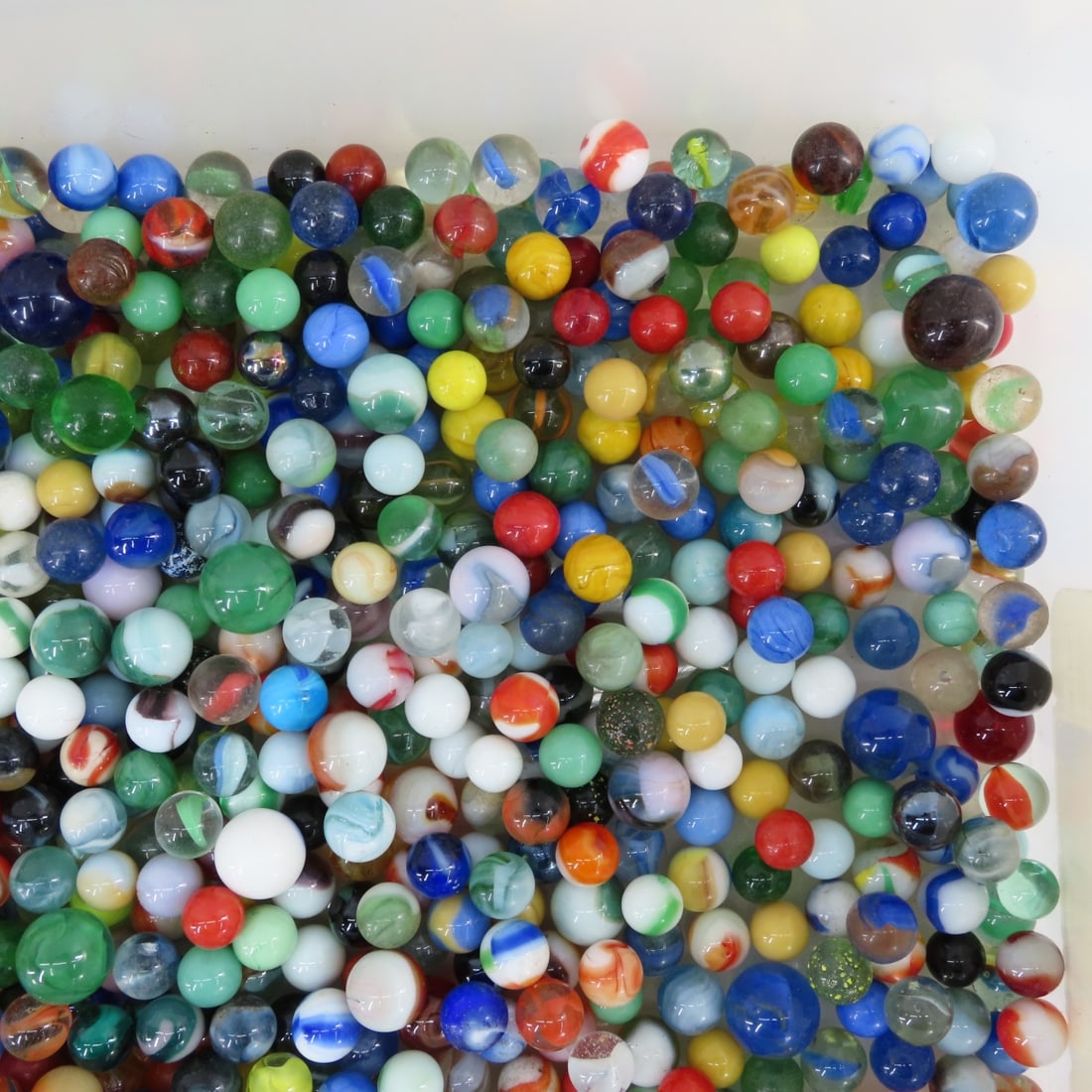 14 Pounds of Vintage & Modern Machine Made Marbles - 16