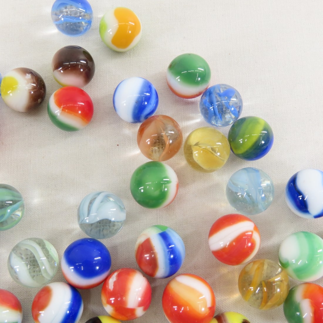 Collection of Vintage Marble King Marbles - 13