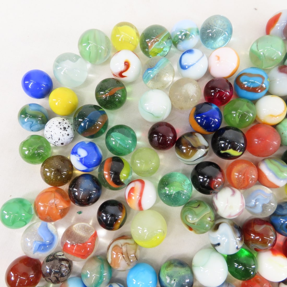 11 Pounds of Modern Machine Made Shooter Marbles - 2