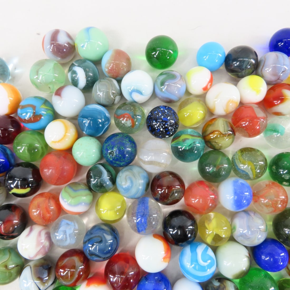 11 Pounds of Modern Machine Made Shooter Marbles - 3