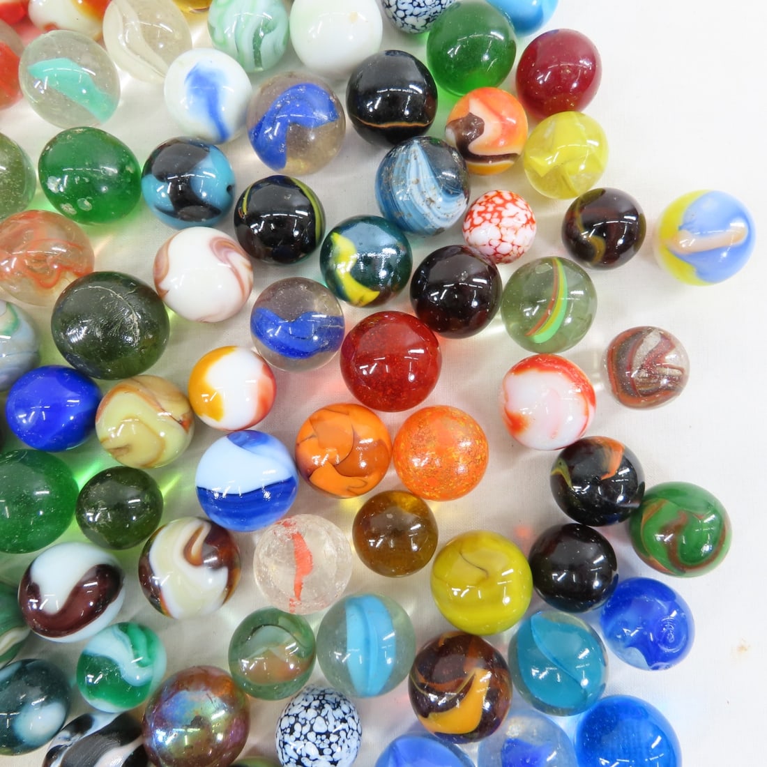 11 Pounds of Modern Machine Made Shooter Marbles - 5