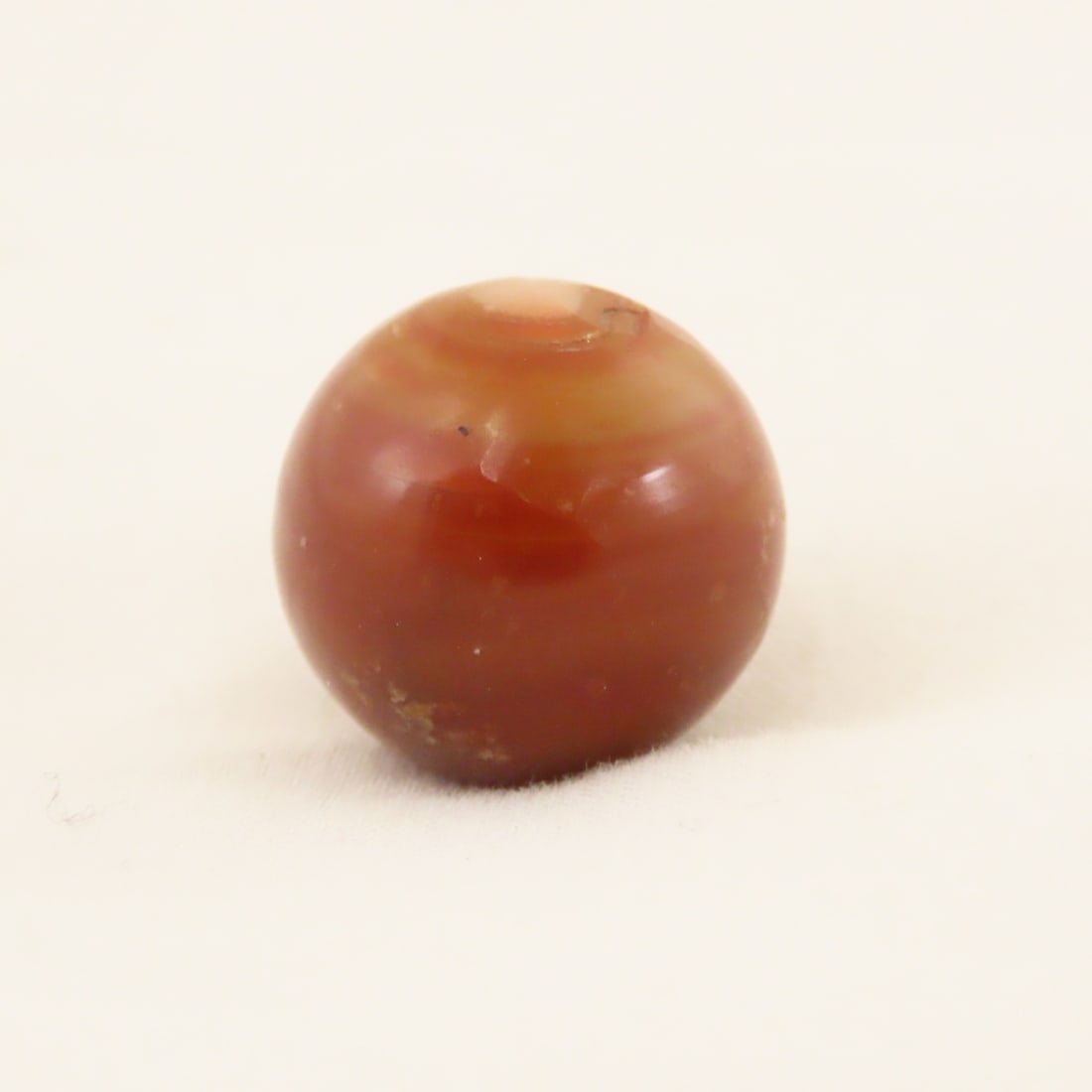 3 Hand Faceted Agate Marbles - 11