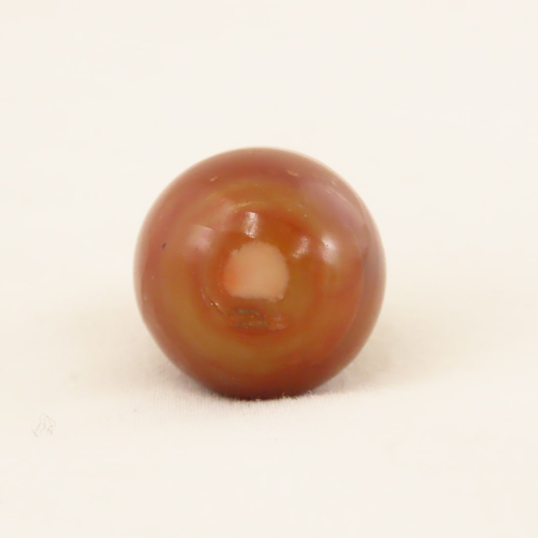 3 Hand Faceted Agate Marbles - 12
