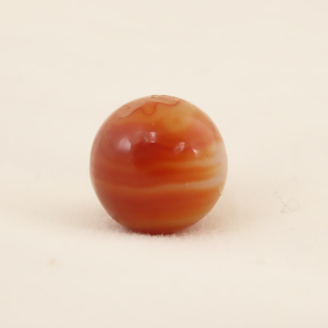 3 Hand Faceted Agate Marbles - 15