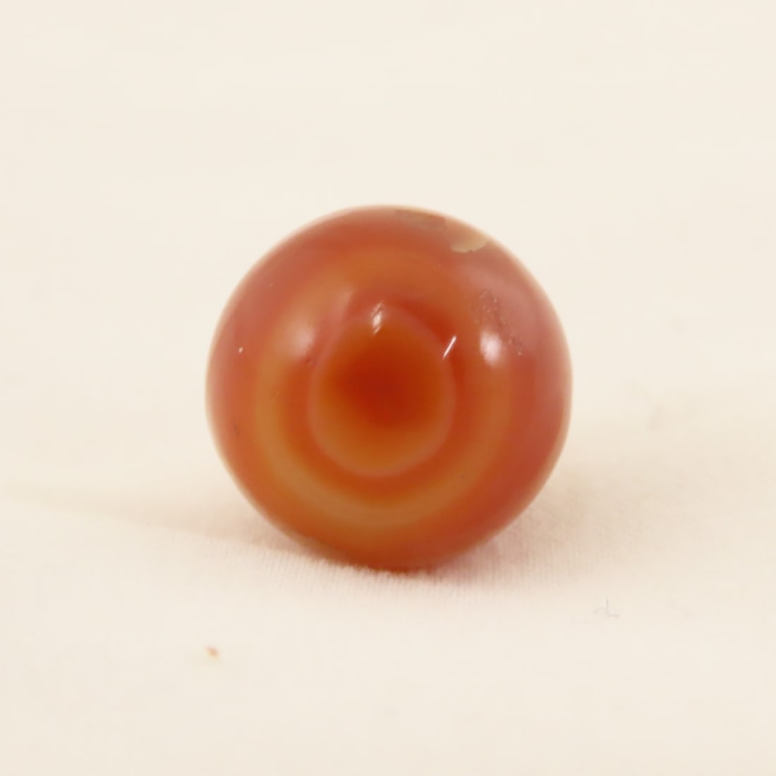3 Hand Faceted Agate Marbles - 19