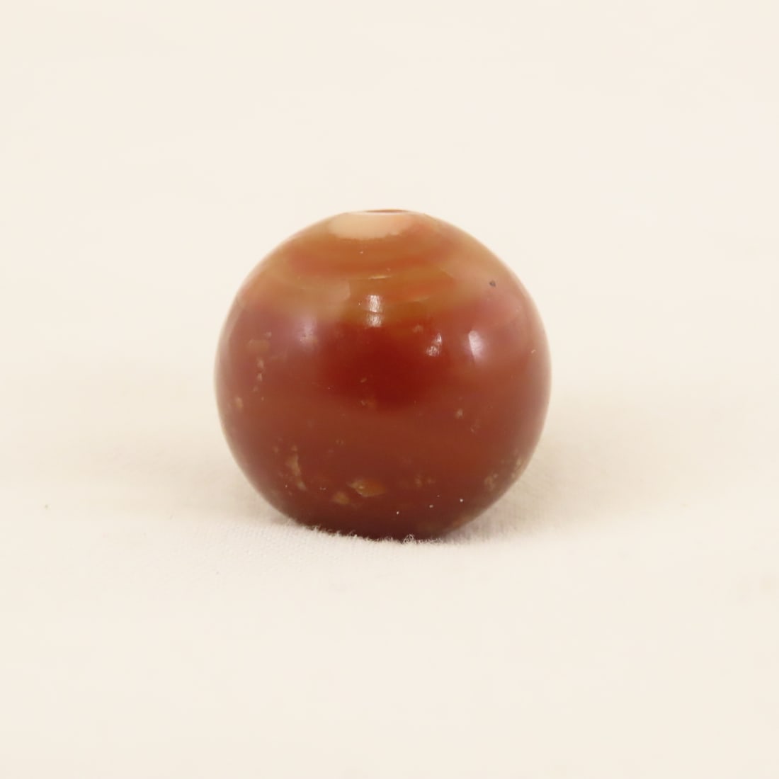 3 Hand Faceted Agate Marbles - 8
