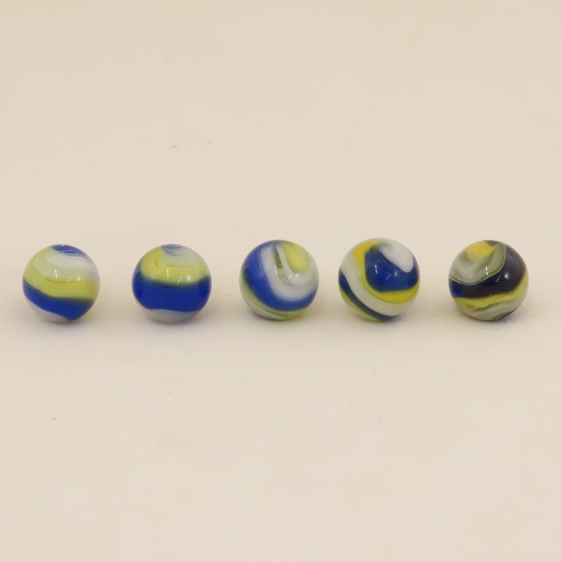 15 Akro Agate Popeye Marbles - 2