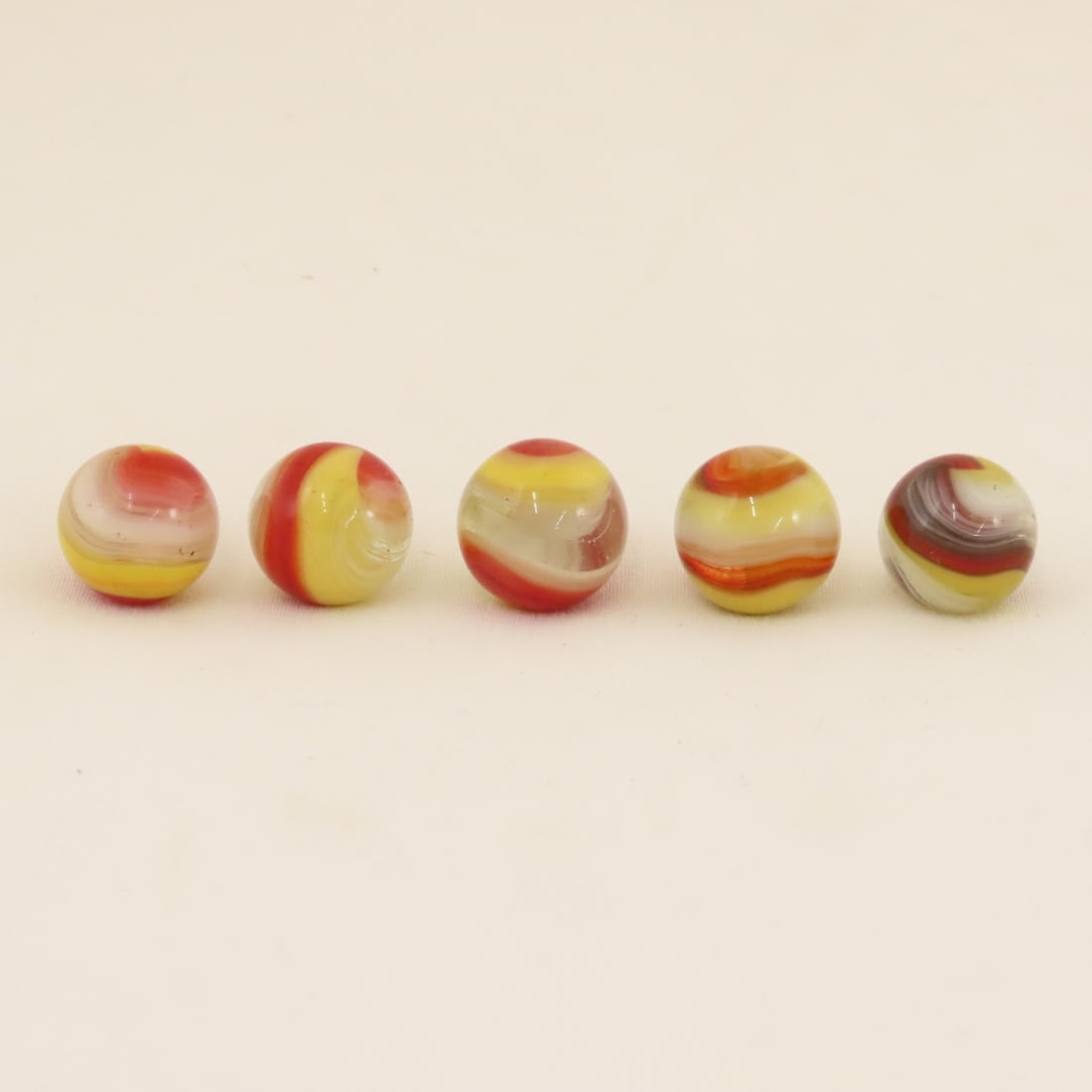 15 Akro Agate Popeye Marbles - 9
