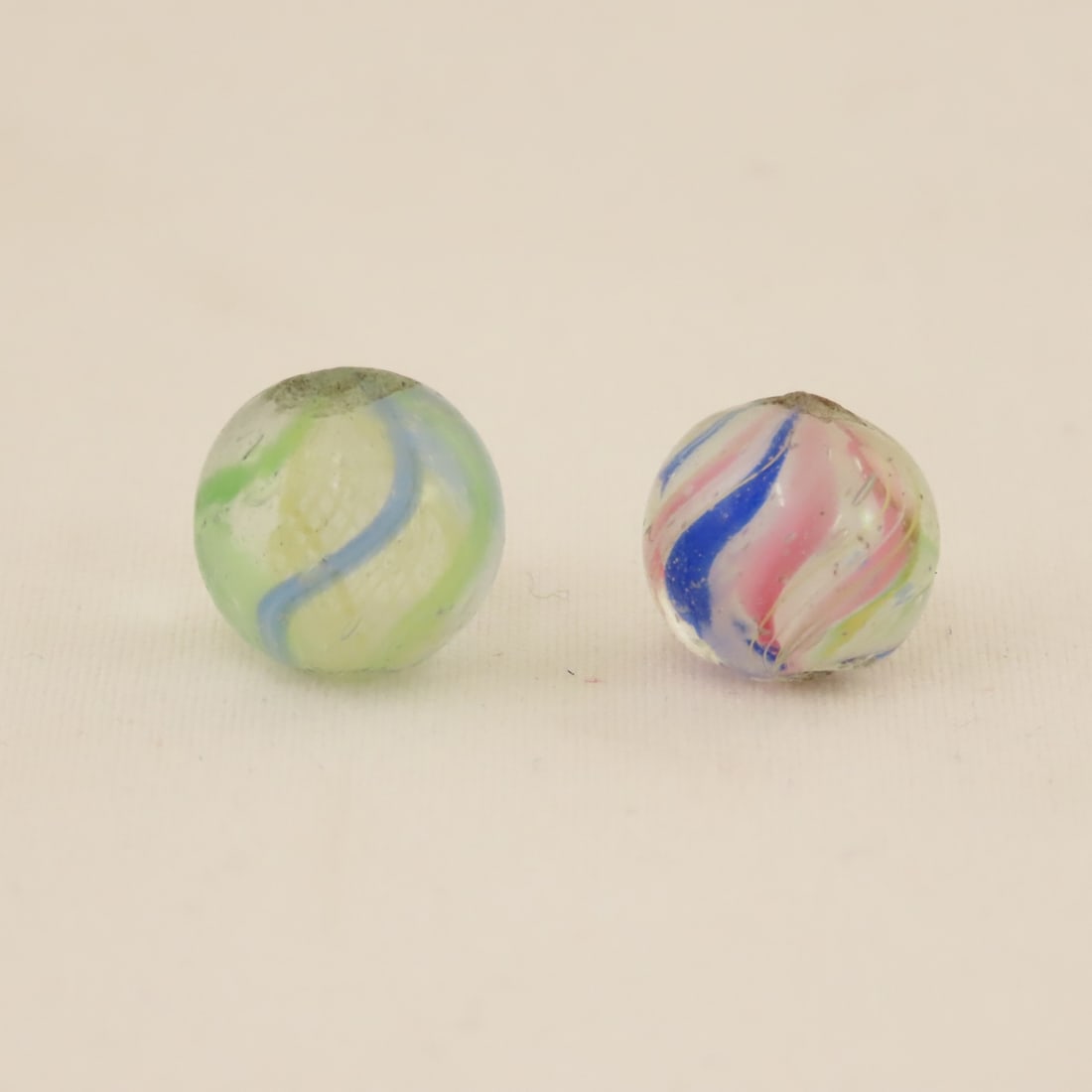 5 PeeWee Handmade Marbles - 11