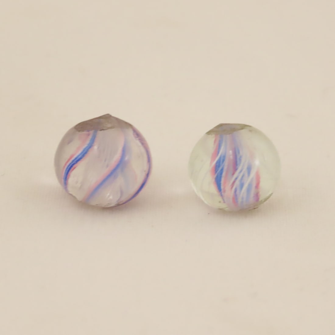 5 PeeWee Handmade Marbles - 15