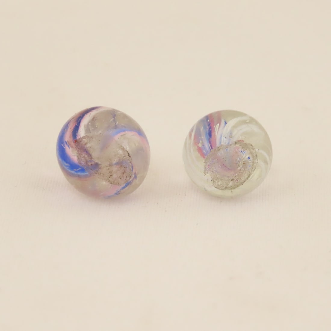 5 PeeWee Handmade Marbles - 18