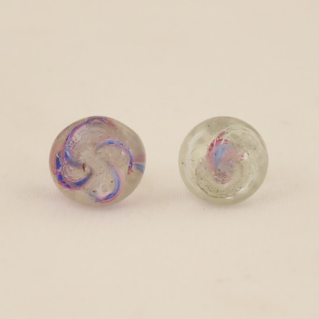 5 PeeWee Handmade Marbles - 19
