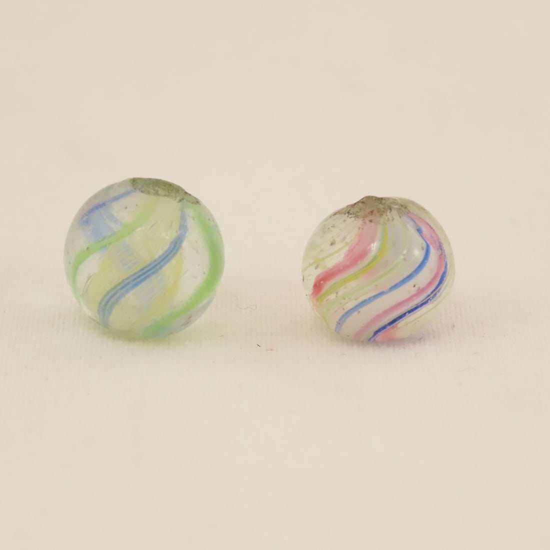 5 PeeWee Handmade Marbles - 9