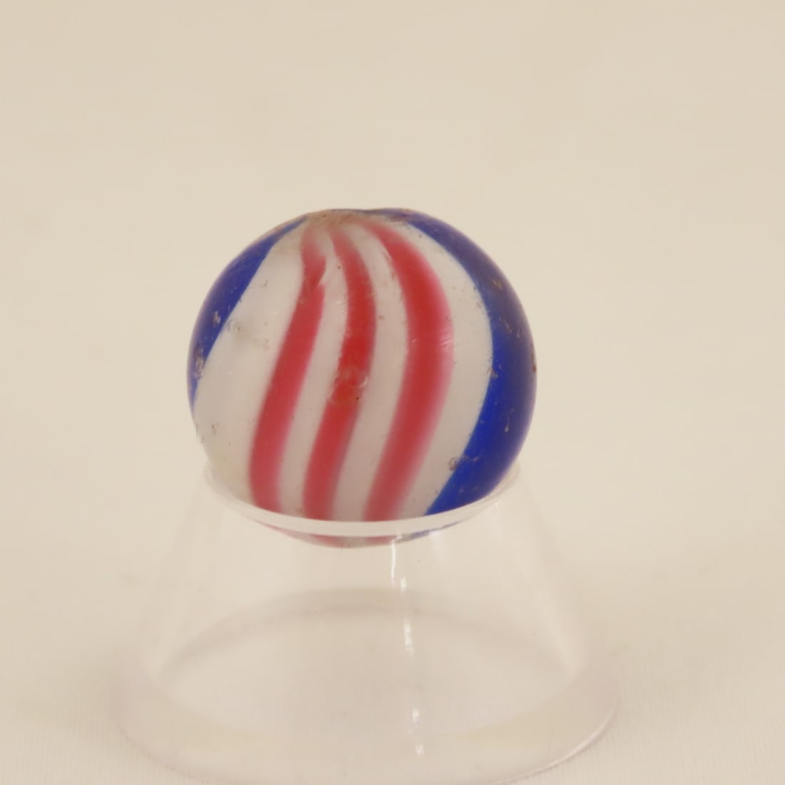 15/16" Handmade Peppermint Swirl Marble - 2
