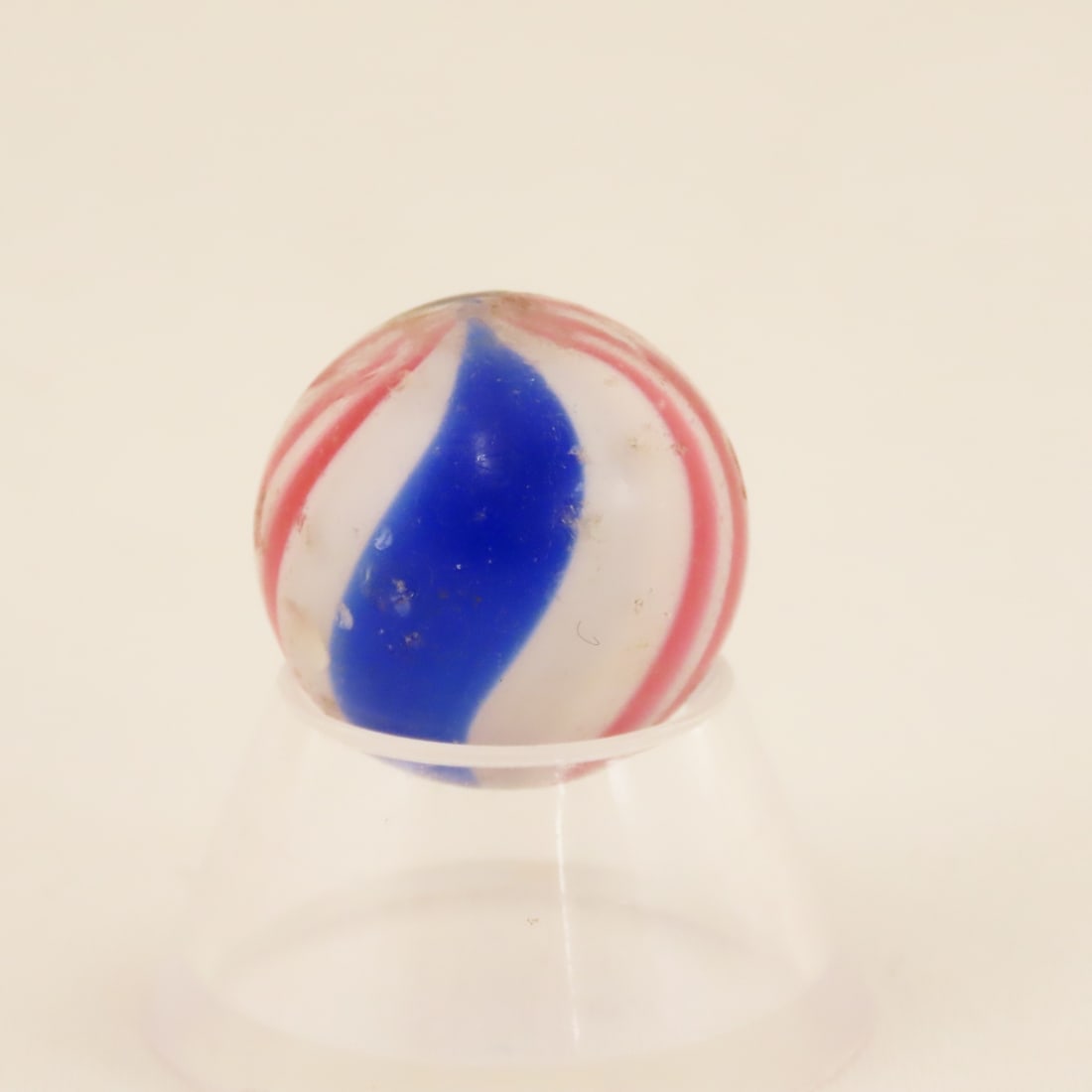 15/16" Handmade Peppermint Swirl Marble - 3