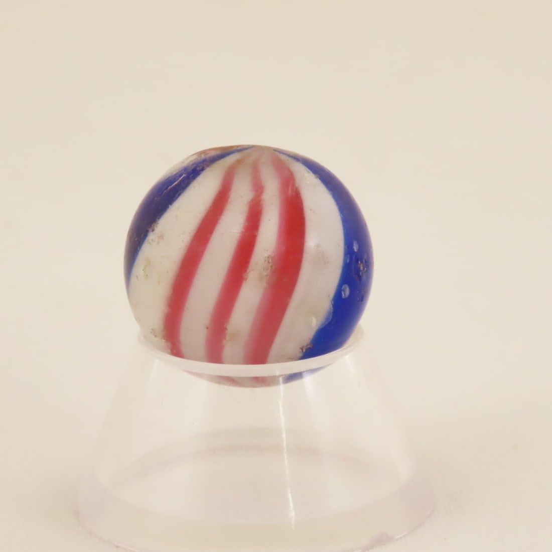 15/16" Handmade Peppermint Swirl Marble - 4