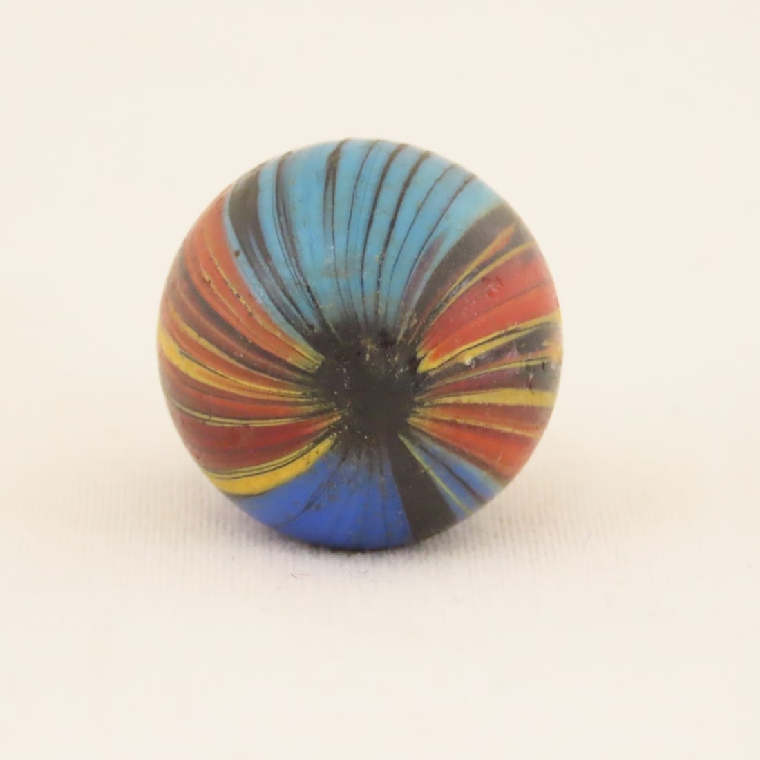 3/4" Handmade Indian 360 Degree Swirl Marble - 5