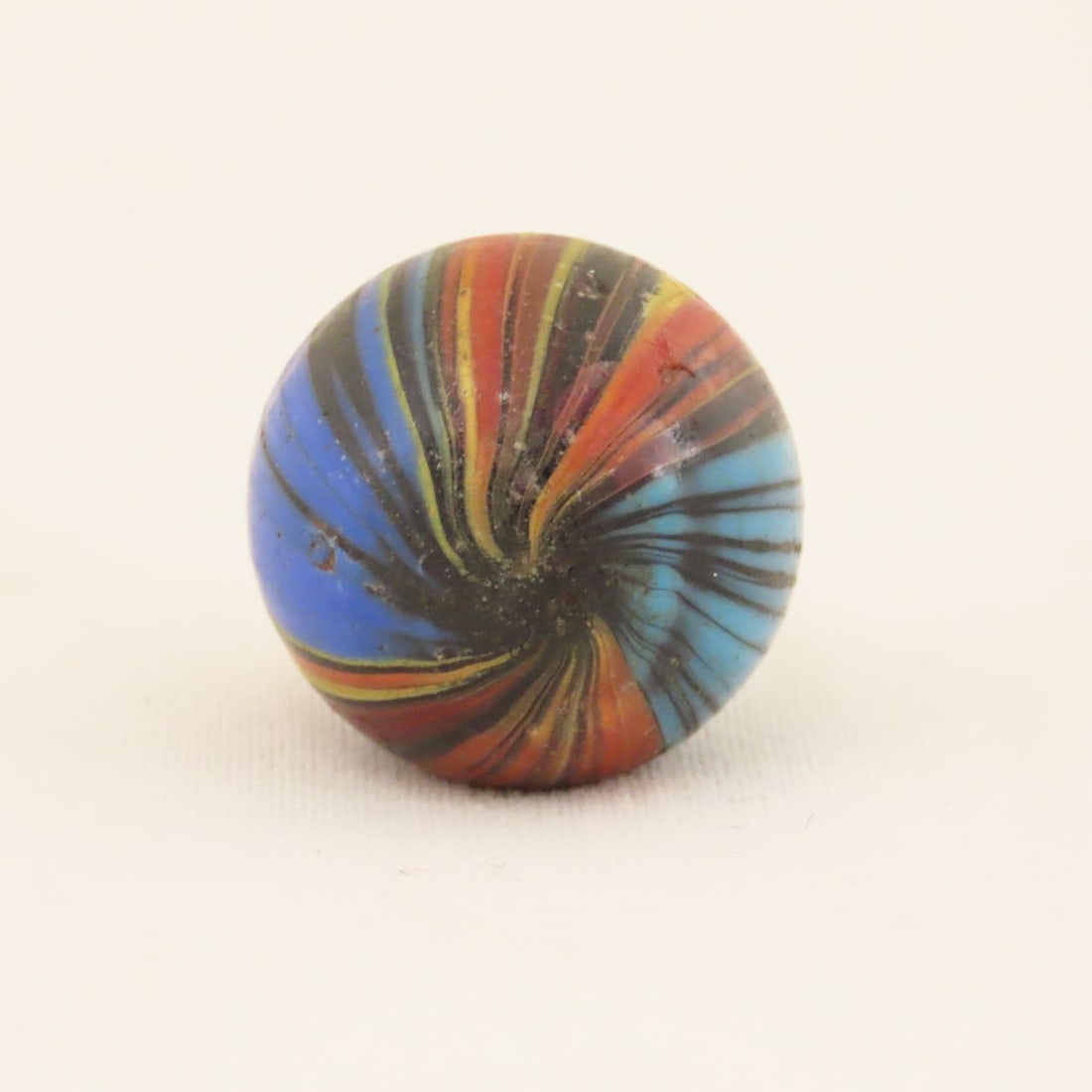 3/4" Handmade Indian 360 Degree Swirl Marble - 6