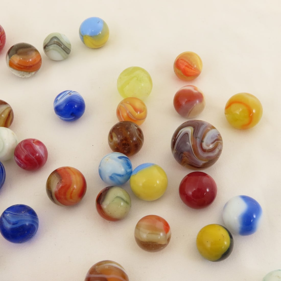 Mixed Vintage Machine Made Marbles - 11