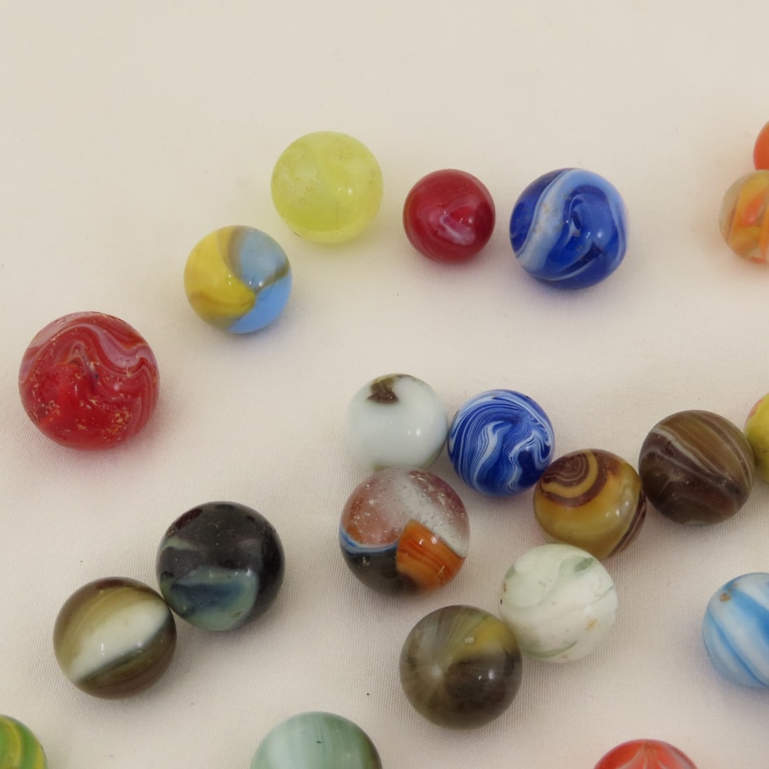 Mixed Vintage Machine Made Marbles - 2